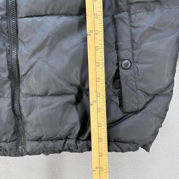 Castle X Raceware Puffer Coat Youth XL Black Hidden Hood Snowmobile Jacket - Picture 13 of 13